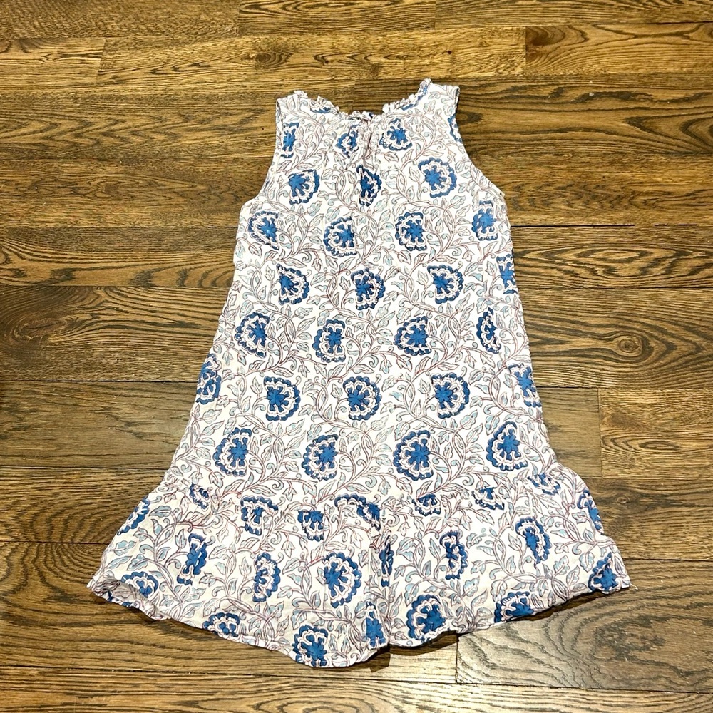 Oliphant Malta Ruffle Hem Sleeveless Dress - Picture 6 of 13